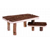 Riparo e posto letto con scala 37 × 17 × 28 cm