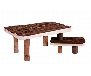 Riparo e posto letto con scala 37 × 17 × 28 cm