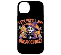 Riparo gli animali domestici e rompo le maledizioni - Divertente Halloween veterinario per Pet Love Custodia per iPhone 14 Plus