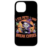 Riparo gli animali domestici e rompo le maledizioni - Divertente Halloween veterinario per Pet Love Custodia per iPhone 14