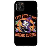 Riparo gli animali domestici e rompo le maledizioni - Divertente Halloween veterinario per Pet Love Custodia per iPhone 11 Pro Max