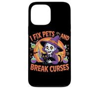Riparo gli animali domestici e rompo le maledizioni - Divertente Halloween veterinario per Pet Love Custodia per iPhone 13 Pro Max