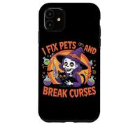 Riparo gli animali domestici e rompo le maledizioni - Divertente Halloween veterinario per Pet Love Custodia per iPhone 11