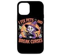 Riparo gli animali domestici e rompo le maledizioni - Divertente Halloween veterinario per Pet Love Custodia per iPhone 12/12 Pro