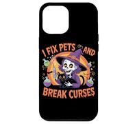 Riparo gli animali domestici e rompo le maledizioni - Divertente Halloween veterinario per Pet Love Custodia per iPhone 12 Pro Max