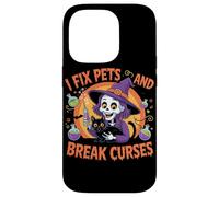 Riparo gli animali domestici e rompo le maledizioni - Divertente Halloween veterinario per Pet Love Custodia per iPhone 14 Pro