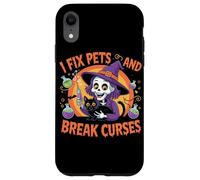 Riparo gli animali domestici e rompo le maledizioni - Divertente Halloween veterinario per Pet Love Custodia per iPhone XR