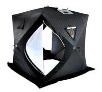 Riparo portatile pop-up per pesca sul ghiaccio, con isolamento e borsa per il trasporto, per pesca invernale