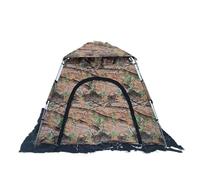 Riparo portatile, Tenda automatica in cotone for pesca sul ghiaccio singola for caldo Tende da campeggio all'aperto turistiche antipioggia Rifugio for la(Yellow)