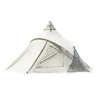 Riparo portatile, Tenda da campeggio piramidale familiare 5-8 persone Ampio spazio lobby Riparo for il sole portatile in cotone addensato for la pesca sul ghiaccio