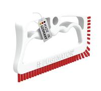 Ripassa a scrub per fuginatore per piastrelle e malta: spazzola di lavaggio a setole in nylon rigida - vasca da bagno e scrubber per la doccia per gi