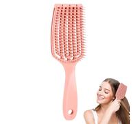 Ripasso a sfiato - spazzota a curva per asciugatura più veloce | Ventt Brushh and Hair | Grande pettine massaggio cavo con setole flessibili per stile soffice, per capel