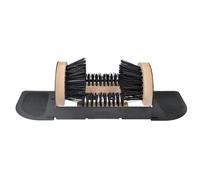 Ripasso Da Scarpe Esterno - Strumento Di Pulizia Del Raschietto Per Stivale, Robusta Base Rimozione Fango | Struttura Telaio In Legno Layout Setole Dura Sostituibili, Facile Passo Sul Design Con Fondo