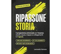 Ripassone Storia Maturità: Sintesi del Programma Completo con Mappe Concettuali, Timeline e Collegamenti Interdisciplinari: Il Metodo "Salva-Esame" ... Svolti per Evitare la Scena Muta all'Orale