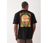 Ripcurl - Bells Pro - T-shirt nera con stampa-Nero S