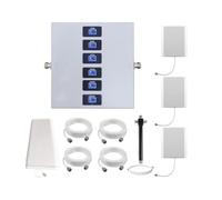 Ripetitore 4G Ripetitore 5G Amplificatore Segnale Cellulare 6 Bande, 1 a 3