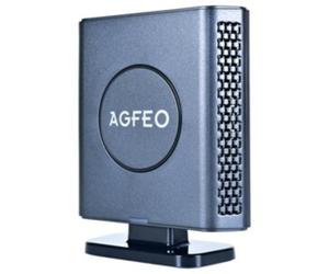 Ripetitore DECT IP AGFEO 6101722 Nero Montaggio a Parete