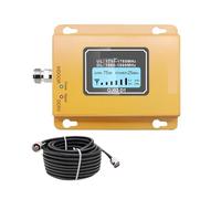 Ripetitore Di Segnale For Cellulare 1800 MHz 70 DB 2 G 4, Amplificatore Mobile GSM Band3 + Antenna Yagi/in Gomma Facile Ampia Compatibilità