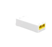 Ripetitore POE a 2 porte Estensore PoE 10/100Mbps da 1 a 2 con IEEE802.3af/at Plug and Play 48V for telecamera IP NVR con switch PoE