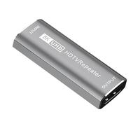 Ripetitore ripetitore ripetitore amplificatore di segnale ripetitore adattatore video 3D 30M 4K 60Hz Adattatore video CEC/HDR -Compatibile 2.1 cavo Extender femmina a femmina