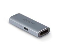 Ripetitore Segnali AV Lindy 38421 8K DisplayPort 1.4 40 m Argento