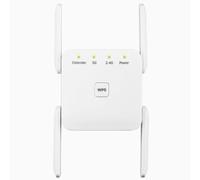 Ripetitore WiFi AC1200 Mbps Dual Band 2.4 GHz e 5.8 GHz con configurazione WPS, amplificatore di segnale a lungo raggio per una copert
