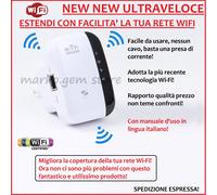 Ripetitore WiFi WS-560 Originale - Estensore Segnale 300Mbps ENERGY STAR version