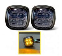 Ripetitori Laterali LED Affumicati Per Audi A4 / A4 Avant B5 1995-1999 - Coppia