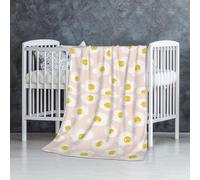 Ripetizione del cibo con uova fritte,Coperta morbida, calda, anti-pilling, in flanella, peluche, 76 x 127 cm