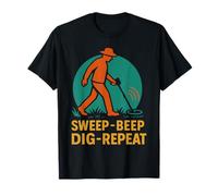 Ripetizione Sweep Beep Dig, appassionato di Metal Detector Maglietta