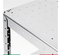 Ripiani 35x80 cm set 2 pezzi da aggiungere ai montanti linea Quadra