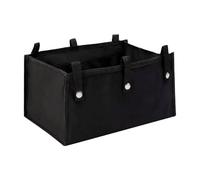 Ripiani con ceste portaoggetti, grande cestino pieghevole in tessuto, cestino per il trasporto, per deambulatore a quattro ruote, per anziani, donne, uomini, attività di viaggio, contenitore