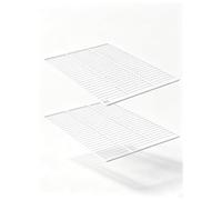 Ripiani del frigorifero in filo d'acciaio | Confezione da 2 dimensioni multiple: for il congelatore e l'organizzazione dello stoccaggio(67x57cm/26.38x22.44in)