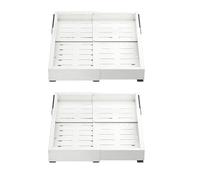 Ripiani Estraibili per Armadietti da Cucina - Portapiatti Telescopico | Ripiani Scorrevoli per Armadi,per la Lavanderia, l'Appartamento, il Dormitorio, l'Angolo, la Scrivania, la Cassettiera, la Dispe