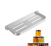 Ripiani galleggianti montati, scaffale pieghevole da parete | multiuso portaoggetti galleggiante | rack doccia da bagno | pieghevole , organizzazione di stoccaggio, mensola a pannello per lavanderia