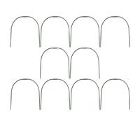 Ripiani rialzati - supporto da giardino | 10 x loop per reti da giardino | supporto per impianti di gestione dello spazio senza sforzo per protezione dal e indurimento di piantine