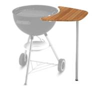Ripiano barbecue Weber, modello 17638, Con Gamba Supporto, Naturale, per griglia
