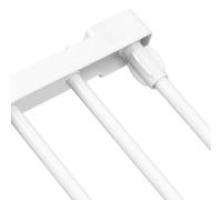 Ripiano con Asta di Tensione Divisorio Regolabile per Armadio Larghezza 24 Cm Scaffale per Armadio con Tubo in Acciaio PP Capacità 20 Kg (Lunghezza 50-80 cm/19,7-31,5 pollici)