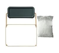 Ripiano del filtro del, mensola del filtro del lavello della cucina - Supporto del materasso del lavello della cucina con sacchetti in rete filtro,Pastiglia per rifiuti in rete multiuso