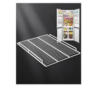 Ripiano Divisorio per Congelatore in Filo per Frigorifero Commerciale | Griglia con Doppio Bordo per Separare Alimenti e Organizzare lo Spazio nel Freezer(48x43cm)