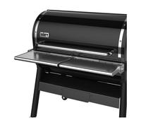 Ripiano anteriore ripiegabile in acciaio inox accessorio per barbecue a pellet smokefire ex6 7003 weber