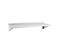 Ripiano in acciaio inox - 120 x 40 cm - 30 kg - Royal Catering RCWR-120.1