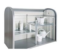 Ripiano in acciaio intermedio Biohort per StoreMax 190 Zincato