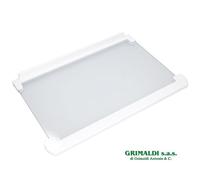 Ariston Ripiano in Vetro completo di Profili | Dimensioni: 434x292x4 | Ricambio Originale per Frigoriferi Indesit Hotpoint |