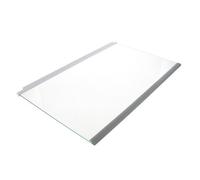 Ripiano in vetro ORIGINALE 46,5 x 28,5 cm 481010715206 per frigorifero Whirlpool