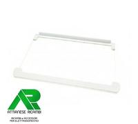 RIPIANO IN VETRO PROFILATO PER FRIGORIFERO ARISTON INDESIT C00517626 ORIGINALE