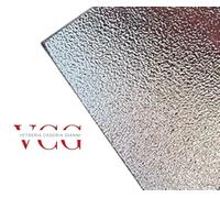 RIPIANO IN VETRO STAMPATO C 30,5 cm x 54,6 cm spessore 4mm filo lucido