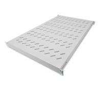 Ripiano Per Armadi Rack 19 Estensione Variabile 700-900 Mm Con 4 Agganci Colore Grigio