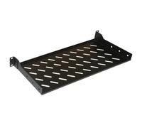 Link Ripiano per armadio 19" 1 unità profondità 200 mm universale 2 attacchi frontali nero