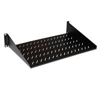 RIPIANO PER ARMADIO 19" 2 UNITA' PROFONDITA' 250 MM. (UNIVERSALE) COLORE NERO